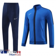 Veste Foot Sport bleu Homme 2023 2024 JK691