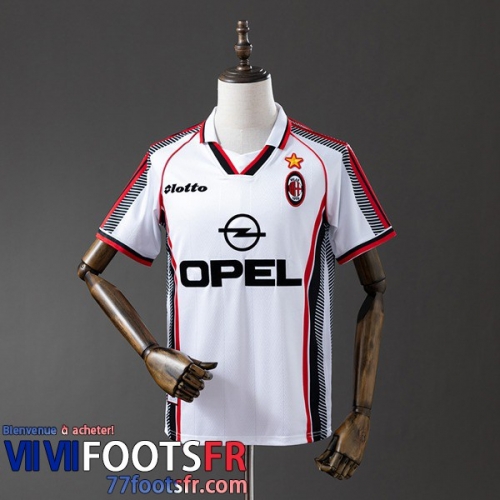 Retro Maillot De Foot AC Milan Exterieur Homme 97 98 FG1109