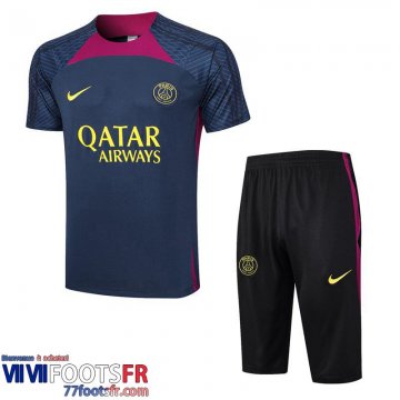 Survetement T Shirt PSG bleu Homme 2023 2024 TG770