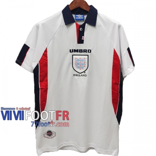 77footfr Retro Maillot de foot Angleterre Domicile 1998