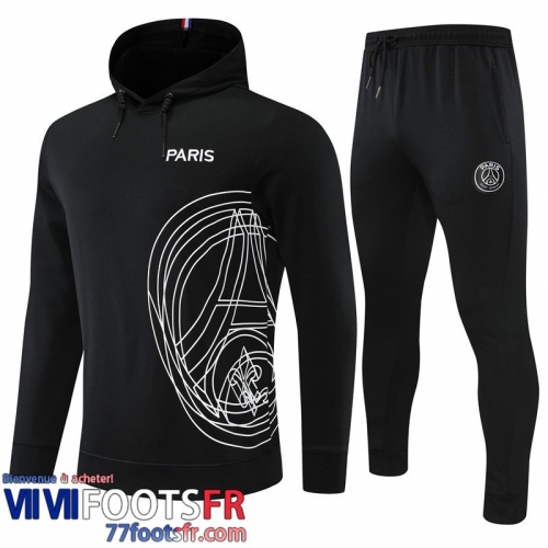 Sweatshirt Foot PSG noir Homme 2022 2023 SW39