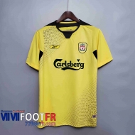 77footfr Retro Maillots foot 04 05 Liverpool Exterieur