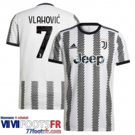 Maillot De Foot Juventus Domicile Homme 2022 2023 Vlahovic 7