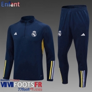 KIT: Survetement de Foot Real Madrid bleu marine Enfant 2023 2024 TK667
