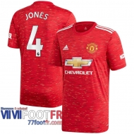 Maillot de foot Manchester United Phil Jones #4 Domicile 2020 2021