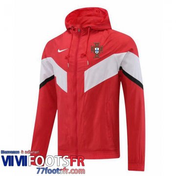 Coupe Vent - Sweat a Capuche Portugal rouge Homme 2022 2023 WK215