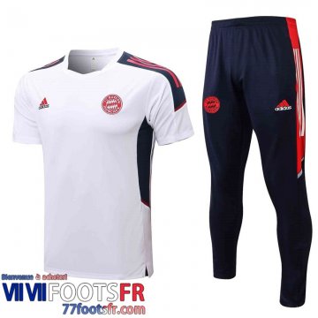 T-Shirt Bayern Munich Blanc Homme 2022 2023 PL407