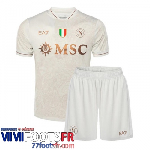 Maillot De Foot Naples Exterieur Enfant 25 26