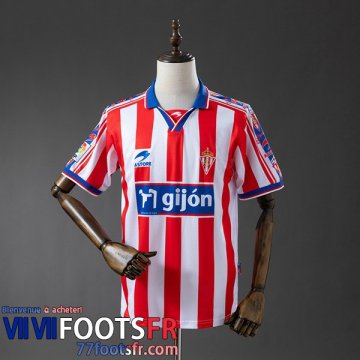Retro Maillot De Foot Sporting de Gijon Domicile Homme 99 00 FG1239