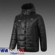 Doudoune Foot PSG Paris le noir Homme 2021 2022 DD38