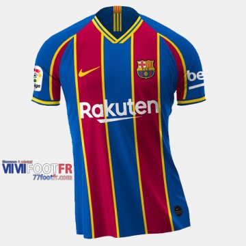Nouveau Flocage Maillot De Foot Barcelone FC Homme Domicile Version Fuite 2020-2021 Personnalise :77Footfr