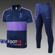 Polo de foot Tottenham Hotspur 2020 2021 violet C436#