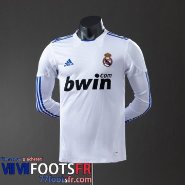 Retro Maillot De Foot Real Madrid Domicile Homme Manche Longue 10 11 FG1039