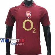 77footfr Retro Maillot de foot Arsenal Domicile 2005/2006