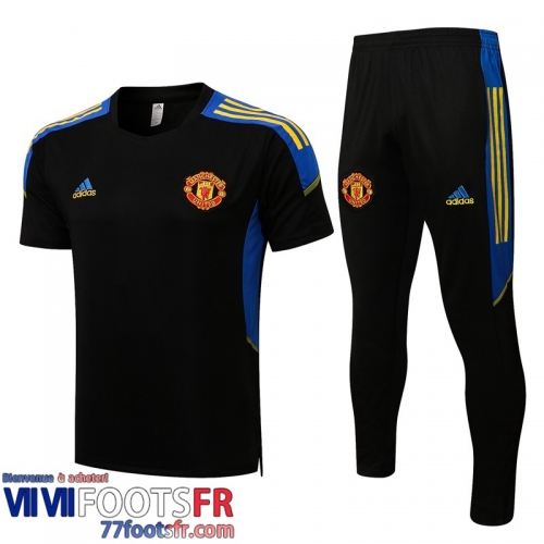 T-Shirt Manchester United le noir Homme 2021 2022 PL270