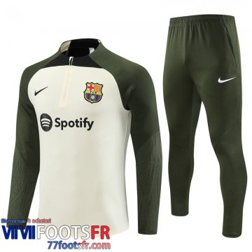 Survetement de Foot Barcelone vert clair Homme 2023 2024 TG851
