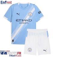 Maillot De Foot Manchester City Domicile Enfant 25 26