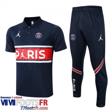 Polo foot PSG bleu Homme 2021 2022 PL274