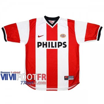 77footfr Retro Maillot de foot PSV Eindhoven Domicile 1998/2000