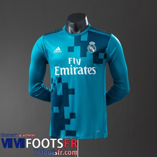 Retro Maillot De Foot Real Madrid Third Homme Manche Longue 17 18 FG1043