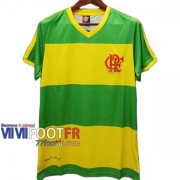 77footfr Retro Maillot de foot Flamengo Vert 2004