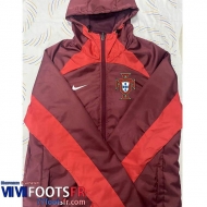 Coupe Vent - Sweat a Capuche Portugal rouge Homme 2022 2023 WK164