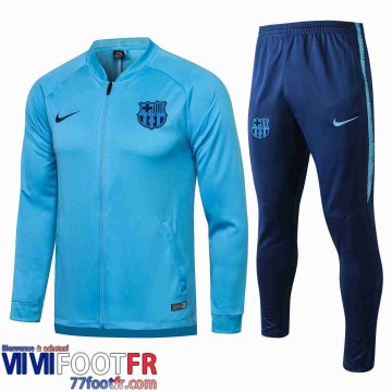 Veste Foot Barcelone Bleu clair 21-22 JK01