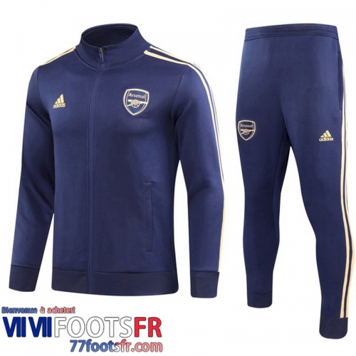 Veste Foot Arsenal bleu marine Homme 2023 2024 JK812