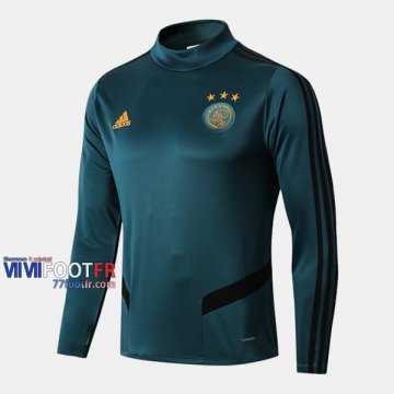 Les Nouveaux Retro Sweatshirt Foot Ajax AFC Vert 2019-2020