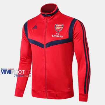 Boutique Veste Foot Arsenal Rouge 2019/2020 Nouveau Promo