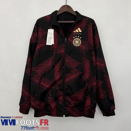 Coupe Vent Allemagne Noir rouge Homme 2023 2024 WK274