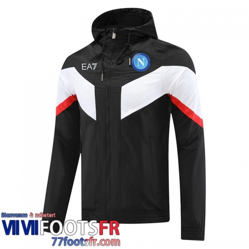 Coupe Vent - Sweat a Capuche Naples noir Homme 2022 2023 WK217