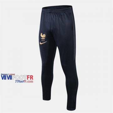 Promo: Nouveau Pantalon Entrainement Foot France Retro Bleu Saphir 2019/2020