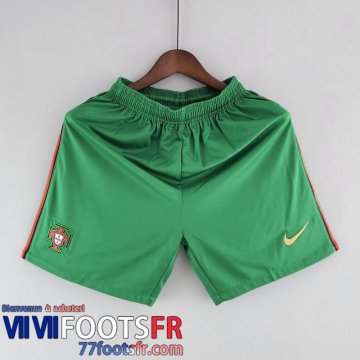 Short De Foot Portugal Vert Homme 2022 DK173