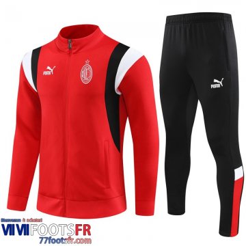 Veste Foot AC Milan rouge Homme 2023 2024 B24