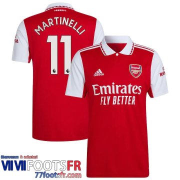 Maillot De Foot Arsenal Domicile Homme 2022 2023 Martinelli 11