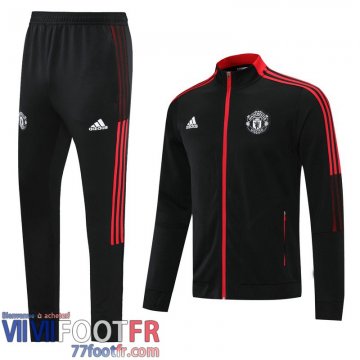 Veste Foot Manchester United noir Uomo 2021 2022 JK76