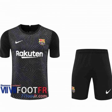 77footfr Maillots foot Barcelone Gardiens de but black 2020 2021