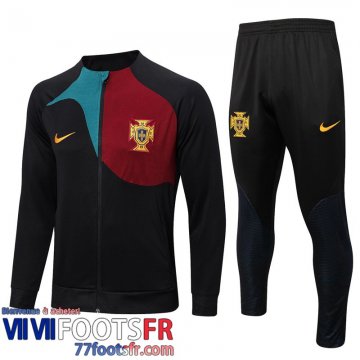 Veste Foot Portugal noir Homme 2022 2023 JK617