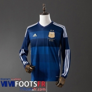 Retro Maillot De Foot Argentine Exterieur Homme Manche Longue 2014 FG967
