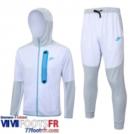 Veste Foot - Sweat A Capuche Sport Blanc Homme 2023 2024 JK772