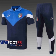 Polo de foot Italie 2020 2021 Bleu C420#