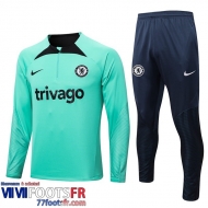 Survetement de Foot Chelsea vert Homme 2022 2023 TG526