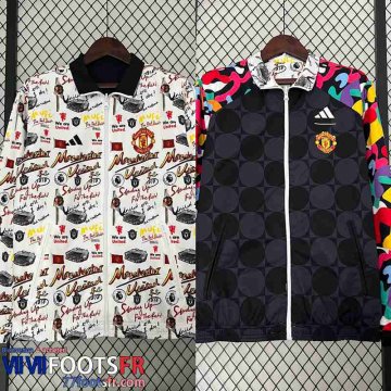 Coupe Vent Reversible Manchester United Homme 2023 2024 D224