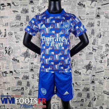 Maillot De Foot Arsenal Bleu Enfant 2022 2023 AK05