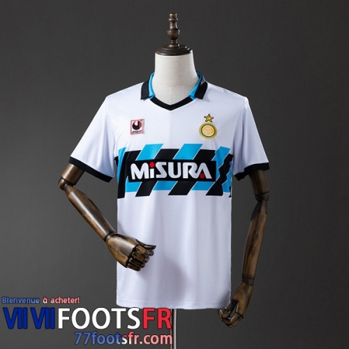 Retro Maillot De Foot Inter Milan Exterieur Homme 90 91 FG1081