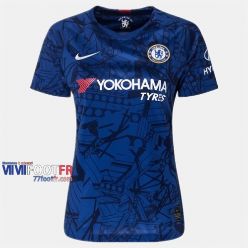 Nouveau Flocage Maillot De Chelsea FC Femme Domicile 2019-2020 Personnalise :77Footfr