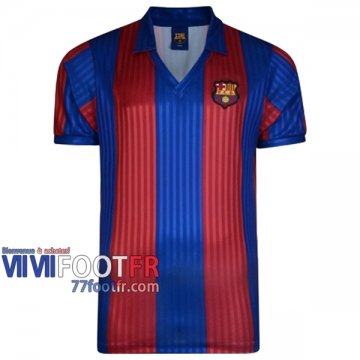 77footfr Retro Maillot de foot FC Barcelone Domicile 1991/1992