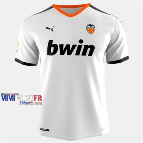 Nouveau Flocage Maillot De Foot Valencia FC Homme Domicile 2019-2020 Personnalisé :77Footfr