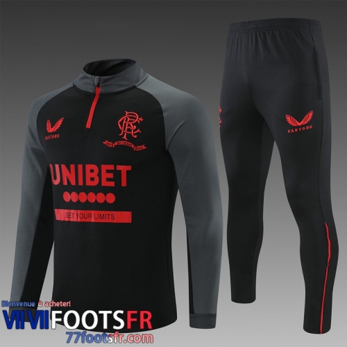 Survetement de Foot Rangers le noir Enfant 21 22 TK133